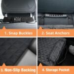 PETICON Waterproof Front Seat Car Cover 2 Pack, Full Protection - Image 5
