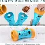 Treat Dispensing Dog Puzzle Toy, Interactive Dog Toys, Blue - Image 6