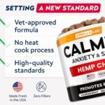 STRELLALAB Hemp Calming Chews for Dogs - Stress, Anxiety Relief Treats - Image 5