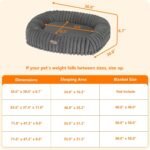 Orthopedic Waterproof Medium Dog Bed Sofa, Gel Memory Foam, 36" - Image 4