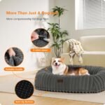 Orthopedic Waterproof Medium Dog Bed Sofa, Gel Memory Foam, 36" - Image 5