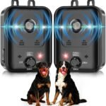 2-Pack Anti Barking Device for Dogs, Auto Dog Bark Deterrent Devices