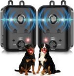 2-Pack Anti Barking Device for Dogs, Auto Dog Bark Deterrent Devices