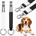 2 Pack Dog Whistle, Adjustable Dog Whistle to Stop Barking