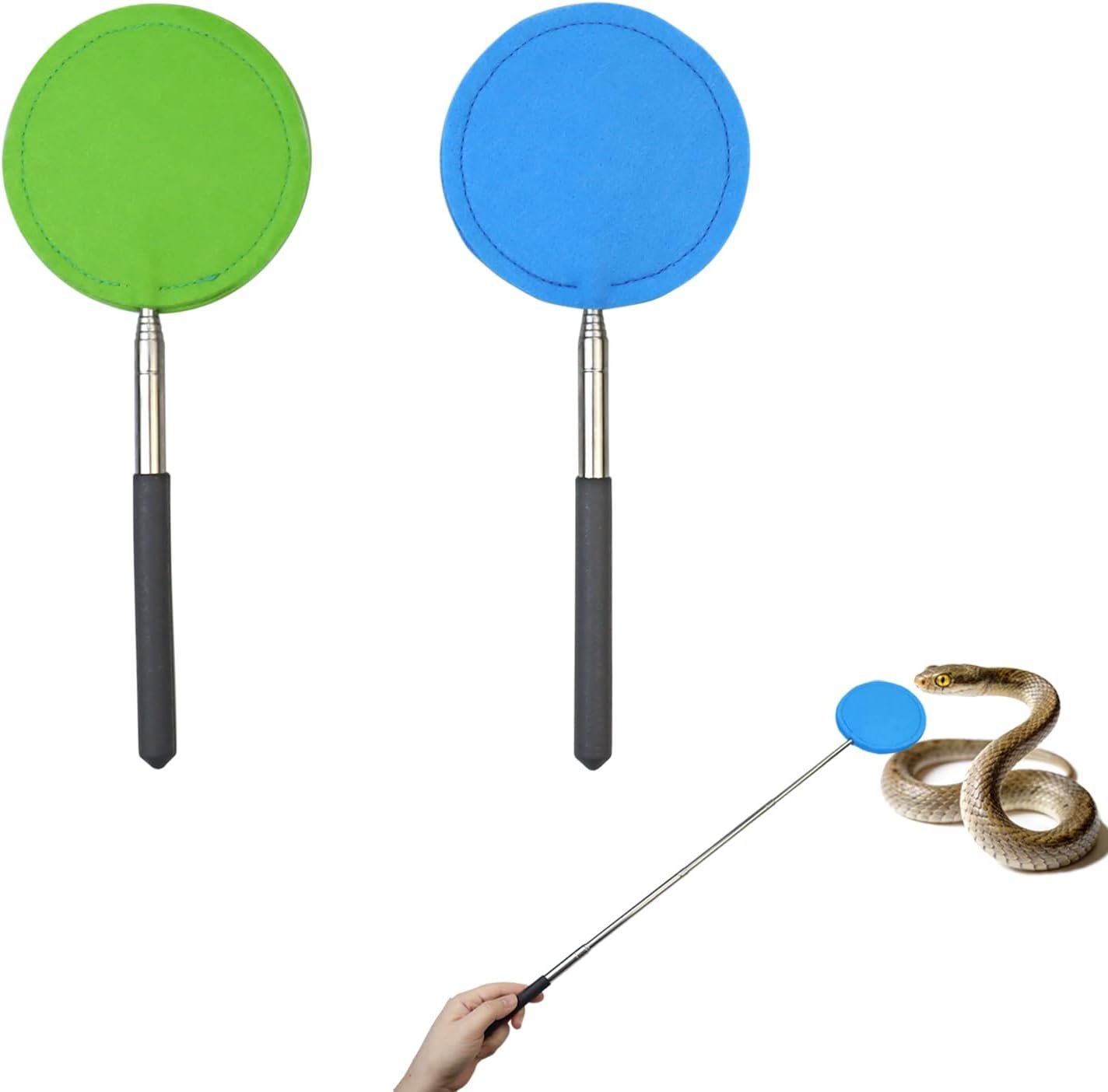 2 Pack Snake Training Target Stick Telescoping Reptile Target for Snake Enrichment, Gentle Handling & Interactive Training 2 Pack Snake Training Target Stick Telescoping Reptile Target for Snake Enrichment, Gentle Handling & Interactive Training