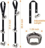 2 Packs of Dog doorbells, Training Adjustable Dog Bells, A Convenient Way to Train Your Puppy-7 Oversized 1.4 doorbells - Image 2