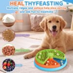 2 Pcs Slow Feeder Dog Bowl Large Interactive Dog Puzzle Feeder - Image 2