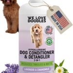 2-in-1 Dog Conditioner & Detangler, for Doodles & Poodles, Lavender, 16OZ