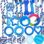20 Pack Luxury Puppy Teething Chew Toys for Small Dogs and Puppies