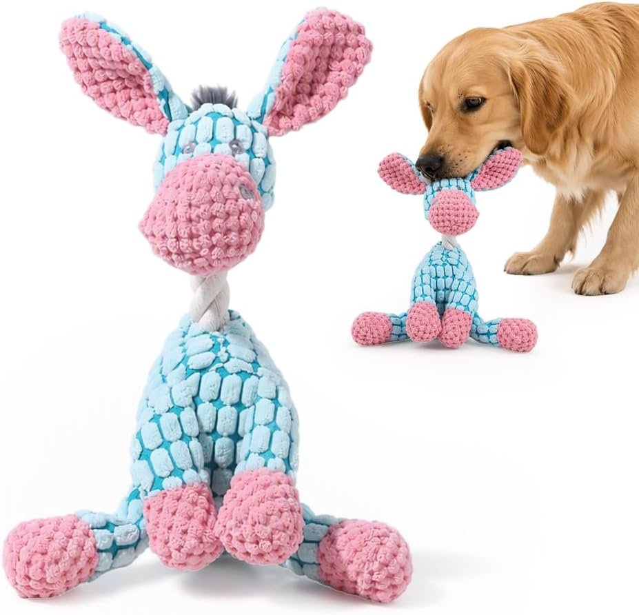 2027 New Indestructible Dog Squeaky Toys for Aggressive Chewers, blue 2027 New Indestructible Dog Squeaky Toys for Aggressive Chewers, blue