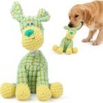 2027 New Indestructible Dog Squeaky Toys for Aggressive Chewers, green