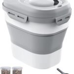 30-35 Lbs Dog Food Storage Container Collapsible Dog Food Container