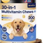 30-in-1 Dog Vitamins and Supplements, Peanut Butter 200ct