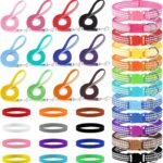 36 Pcs Puppy Collar and Leash Set Adjustable Dog Collars and Leash