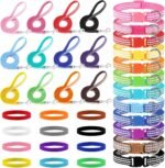 36 Pcs Puppy Collar and Leash Set Adjustable Dog Collars and Leash