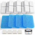 4 Pack Dog Water Fountain Filter Replacement Fit for Sharlovy W10 Pro