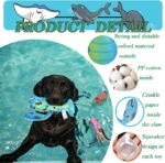 4 Pack Squeaky Dog Water Toys, Floating Dog Pool Toys, Cute Dogs Summer Accessories for Small Medium Large Dogs - Image 2