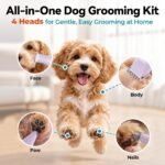 4-in-1 Dog Clippers for Grooming Kit - 45dB Quiet 150-Min Run Non-Slip Grip - Image 2