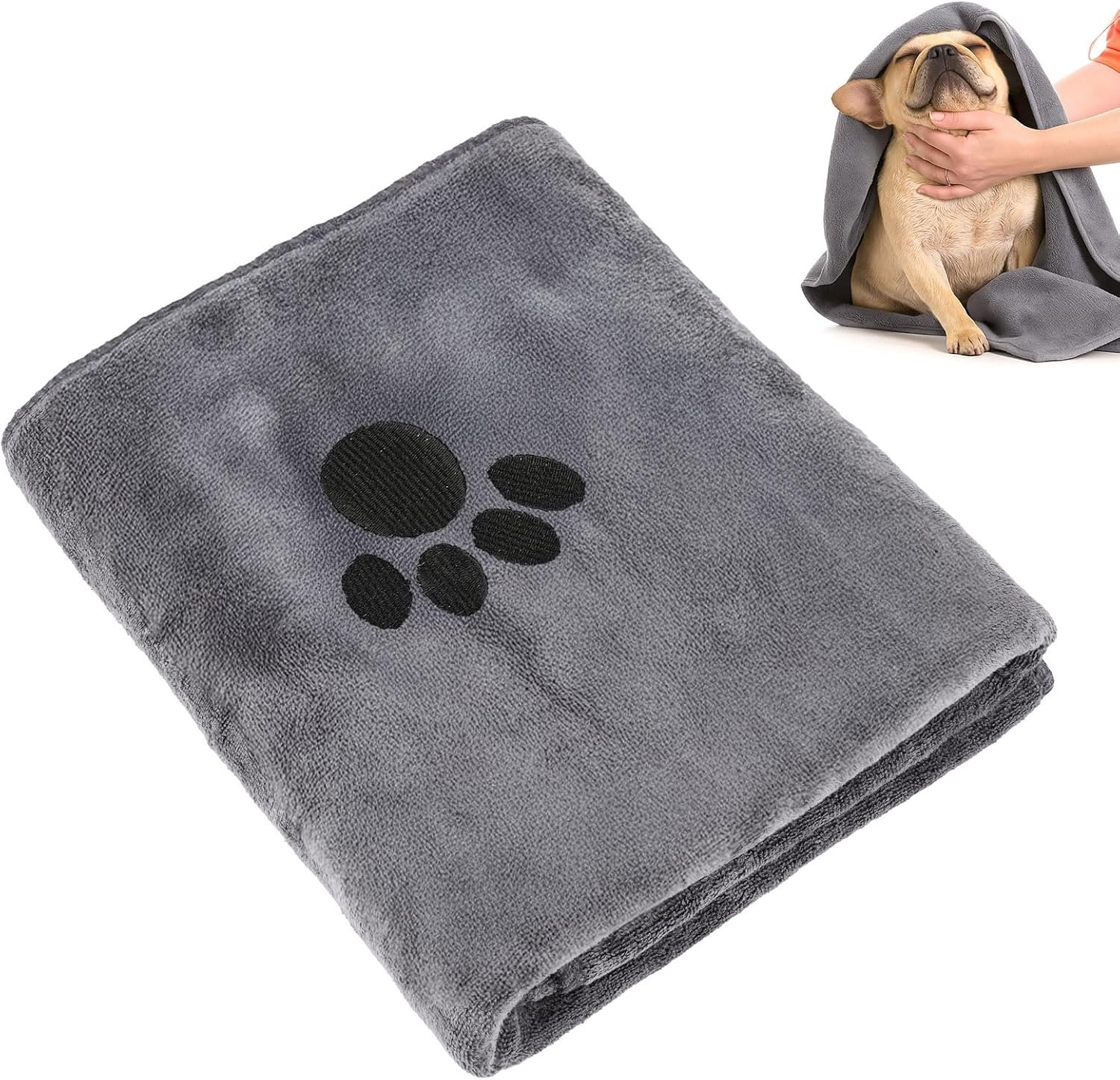 40 x 23.6 Inch Dog Towels for Drying Dogs, Absorbent Microfiber Dog Towel 40 x 23.6 Inch Dog Towels for Drying Dogs, Absorbent Microfiber Dog Towel