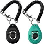 ABSONE Dog Clicker for Training with Wrist Strap, Dog Clicker Trainer Tools