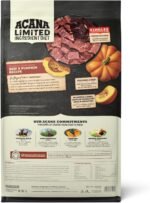 ACANA Singles Limited Ingredient High Protein Dry Dog Food Beef 22.5lb Bag - Image 2