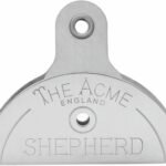 ACME 575 professional dog training shepherd lip, in mouth, whistle. Quality crescendo of sound. Sheep trails and herding. 100 dBA. Designed and Made in the UK (Nickel Silver)