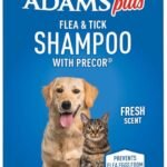 ADAMS Plus Flea & Tick Shampoo with Precor for Dogs & Cats, 12 oz