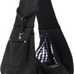 ARZQUT Dog and Cats Carrier Sling, Small Pet Carrier with Storage Pocket