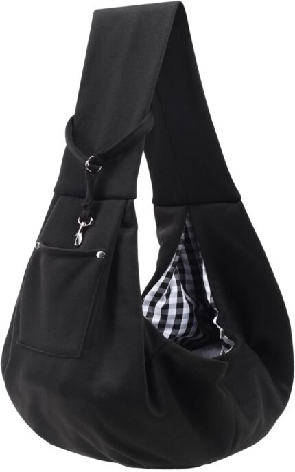 ARZQUT Dog and Cats Carrier Sling, Small Pet Carrier with Storage Pocket