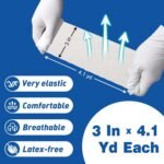 AZEN 25 Pack Gauze Rolls Bandages, 3 in x 4.1 Yards, Premium Medical Supplies & First Aid Supplies, Bandage Wrap Vet Wrap, Mummy Wraps - Image 2