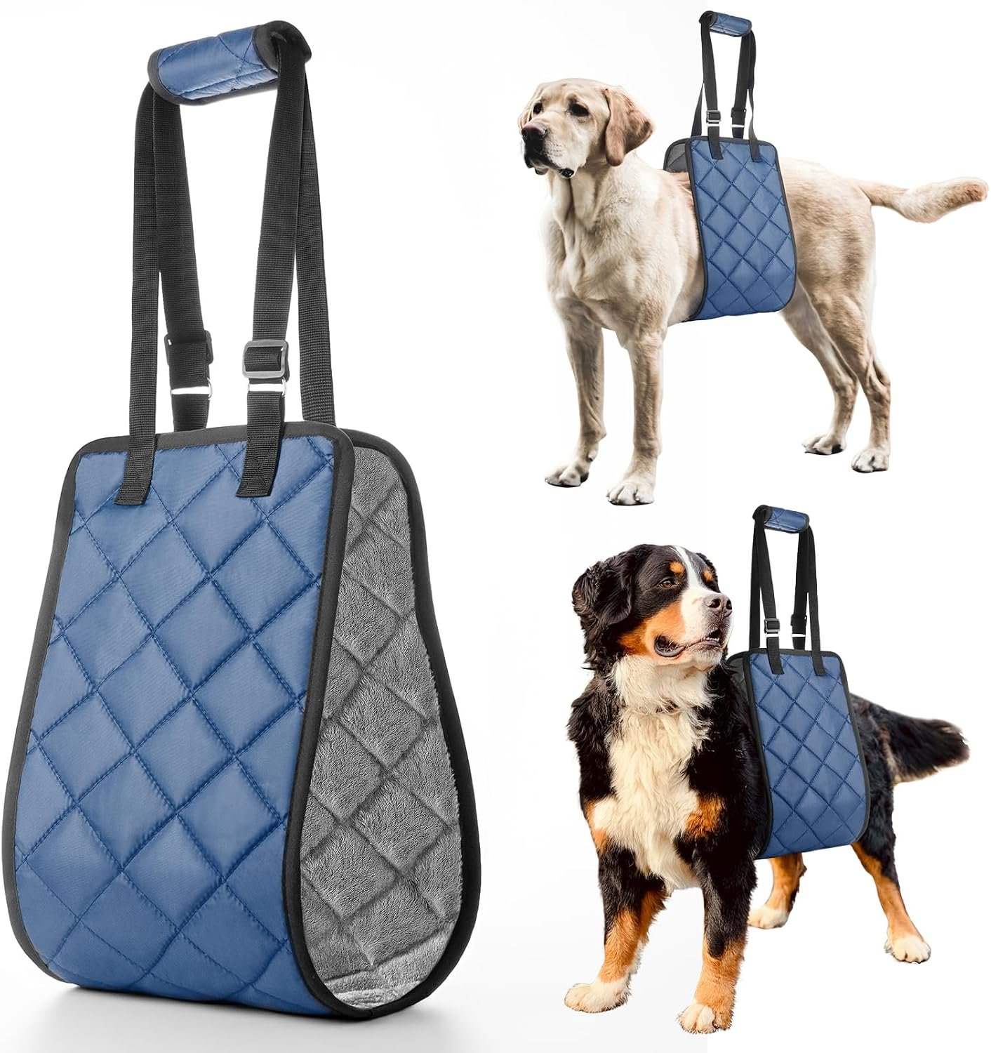 Adjustable Dog Sling Dog Lift Harness for Large Dogs Hind Leg Support Adjustable Dog Sling Dog Lift Harness for Large Dogs Hind Leg Support