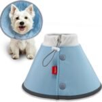 Agape Soft Dog Cone for Small Dogs & Cats, Recovery Collar to Stop Licking