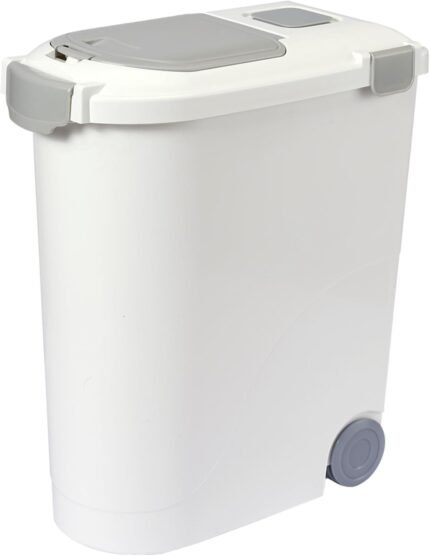 Airtight Pet Food Storage Container, Holds 30 Lbs