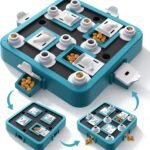 Aluckmao Dog Puzzle Toy Large Size – Adjustable Levels Food & Treat Game