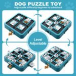 Aluckmao Dog Puzzle Toy Large Size - Adjustable Levels Food & Treat Game - Image 2