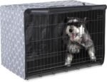 Amazon Basics Dog Crate Cover for 36 inches Wire Cage, Kennel Cover