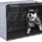 Amazon Basics Dog Crate Cover for 36 inches Wire Cage, Kennel Cover