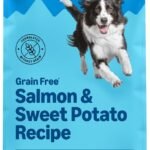 Amazon Basics Dry Dog Food Salmon & Sweet Potato, Grain Free 24 lb Bag (Previously Wag)