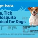 Amazon Basics Flea, Tick & Mosquito Topical Treatment & Prevention for Medium Dogs (11-20 pounds), Fast-Acting, Kills Fleas, Eggs & Larvae, 30 Day Protection, 6 Count, Packaging May Vary
