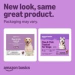 Amazon Basics Flea and Tick Topical Treatment and Prevention for Large Dogs (45-88 lbs), Fast Acting and Long Lasting, Tick Prevention, 6 Count, Packaging May Vary - Image 2