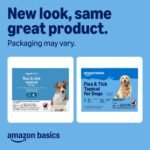 Amazon Basics Flea and Tick Topical Treatment for Medium Dogs (23-44 lbs), Fast Acting and Long Lasting, 3 Count, Packaging May Vary - Image 2