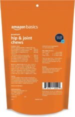 Amazon Basics Premium Dog Hip & Joint Supplement Chews with EPA and DHA, 60 Count (Previously Solimo) - Image 2