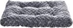 Amazon Basics Washable Cat and Dog Bed and Crate Pad, Indoor, Easy to Clean, 23" x 18" x 2.5", Gray - Image 2