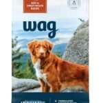 Amazon Brand – Wag Dry Dog Food Beef & Sweet Potato, Grain Free 24 lb Bag