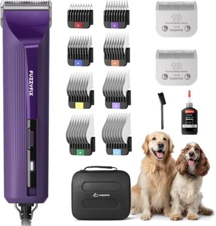 AmpFix Professional Dog/Pet Grooming Clippers 2-Speed Heavy-Duty