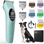 AngFan Professional Dog Clippers for Thick Coats Grooming Kit
