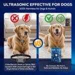 Anti Barking Device for Dogs, Auto Ultrasonic Dog Bark Deterrent with 3 Modes, Rechargeable Bark Control Device, Stop Excessive Barking for Indoor & Outdoor Training - Image 2