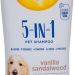 Arm & Hammer 5-in-1 Dog Shampoo, Vanilla Sandalwood, 20 Fl Oz