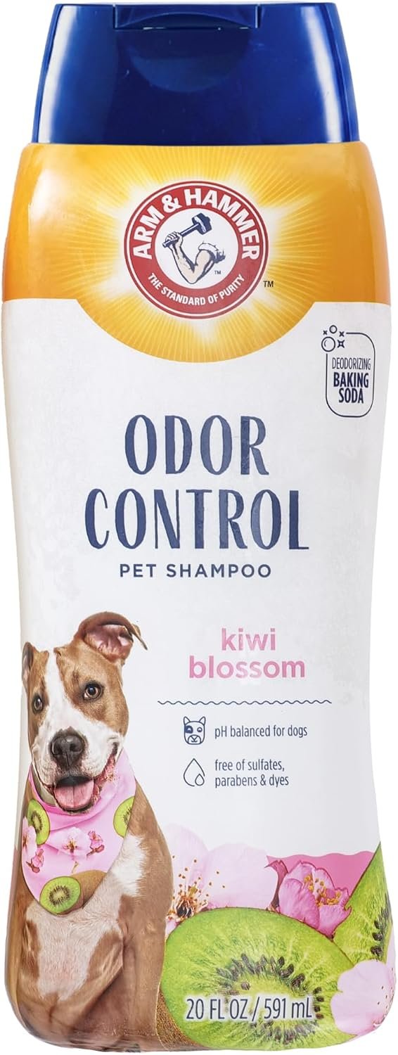 Arm & Hammer Deodorizing Dog Shampoo, Kiwi Blossom, 20 Fl Oz Arm & Hammer Deodorizing Dog Shampoo, Kiwi Blossom, 20 Fl Oz