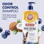Arm & Hammer Odor Control Dog Shampoo, Blueberry Coconut, 32 Fl Oz - Image 2